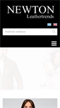 Mobile Screenshot of newton-leather.gr